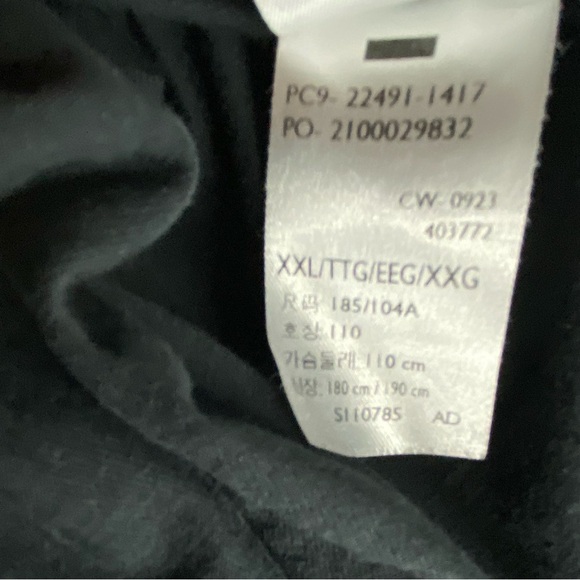 Levi's T-Shirt Men's 2XL Black Short Sleeve Crew Neck Graphic Classic Print - Picture 6 of 8